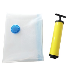 Jumbo Space Saver Vacuum Storage Bags (40"x 30") Compression Bags for Clothes Blankets Comforters Pillows - Travel Hand Pump