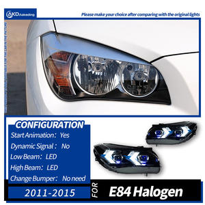 พิเศษสำหรับ BMW รุ่น11-15 E84ดัดแปลงไฟหน้ารถ X1สีเหลืองลูกธนูไฟหน้า DRL สัญญาณเลี้ยวที่ติดทนนานใหม่ - Product Image 6