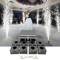 Système de Tir de Feux d'Artifice à 8 Canaux pour Fontaines Pyro Froides de Mariage, Équipement Télécommandé à 8 Déclenchements pour Décoration de Mariage