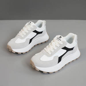   Zapatillas Deportivas para Mujer 2026, con Suela Gruesa, Transpirables, con Amortiguación, Parte Superior de PU, Algodón, Estilo Casual, Tendencia de Moda - Product Image 6