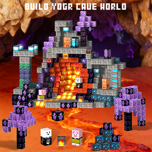 Magnetisch Blok 100Pcs Magnetisch Blok Magnetische Tegels Kids Building Kubus Spel Speelgoed Kerstverjaardag Geschikt Voor Jongens En Meisjes - Product Image 3