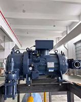 Nouveau refroidisseur à vis à haute performance (COP) refroidi par eau, à faible vibration, sur pieds, pour usine de fabrication optique de précision industrielle, 200 kW
