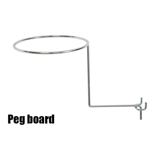 Wholesale Supermarket <strong>Shelf</strong> Hat Rack Hat Display Rack <strong>Hole</strong> Rack Stainless <strong>Steel</strong> Basketball Wall Hanging Ball Hook Toy Bracket