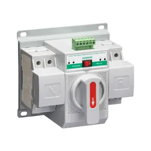 Sunnom 2P 220V 2P 220V 63a Ats Dual-Power Voeding Cb Klasse Type Voor Generator Automatische Overdrachtsschakelaar