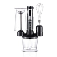 Ensemble de mixeur plongeant AKANE A.80560 1600W, 5 vitesses, avec 4 fouets, facile à nettoyer