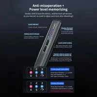 YCS Stylo de polissage électrique 2e génération, vitesse variable, USB sans fil, graveur rotatif, outil de réparation d'écran de téléphone portable