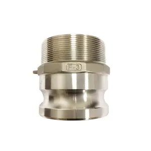 Stainless Steel Type F Camlock Coupling with Male Thread