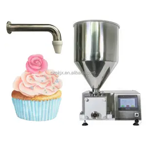 Máquina de llenado de crema a la venta Inyector de crema de donut de pastel de pan