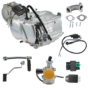 Moteur <span class=keywords><strong>LiFan</strong></span> LF125 125cc 4 temps avec démarrage électrique et à kick pour motos de cross, motos tout-terrain, VTT, motos, allumage CDI, état neuf - Product Image 6