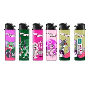 Hot Sale Dongyi Elektronischer Zigaretten anzünder J25/26/27 Kunststoff-Rauch feuerzeug mit schönem PVC-Etikett - Product Image 3