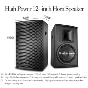 K5 Professional KTV Audio Set of a Full High-end Jukebox Bar Project Equipment 12-inch Speakers KTV Audio Set - Product Image 6