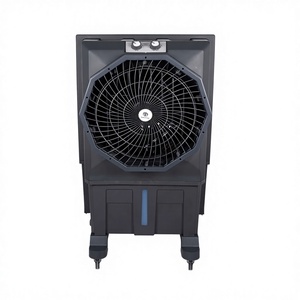 Refroidisseur d'air pour la maison et l'extérieur Rambo Junior 75 LTR Design écologique portable Moteur à haut rendement énergétique Réglages de ventilateur à 3 vitesses - Product Image 1