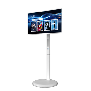 Carrito Móvil para <span class=keywords><strong>TV</strong></span> Portátil con Bluetooth para Ferias Comerciales, Mini <span class=keywords><strong>TV</strong></span> Portátil con Radio <span class=keywords><strong>y</strong></span> Batería Recargable - Product Image 2