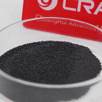 Billes en céramique industrielle de nitrure de silicium, sphères de broyage à haute vitesse linéaire, économie d'énergie, moulage de batteries au lithium, marque CRAC