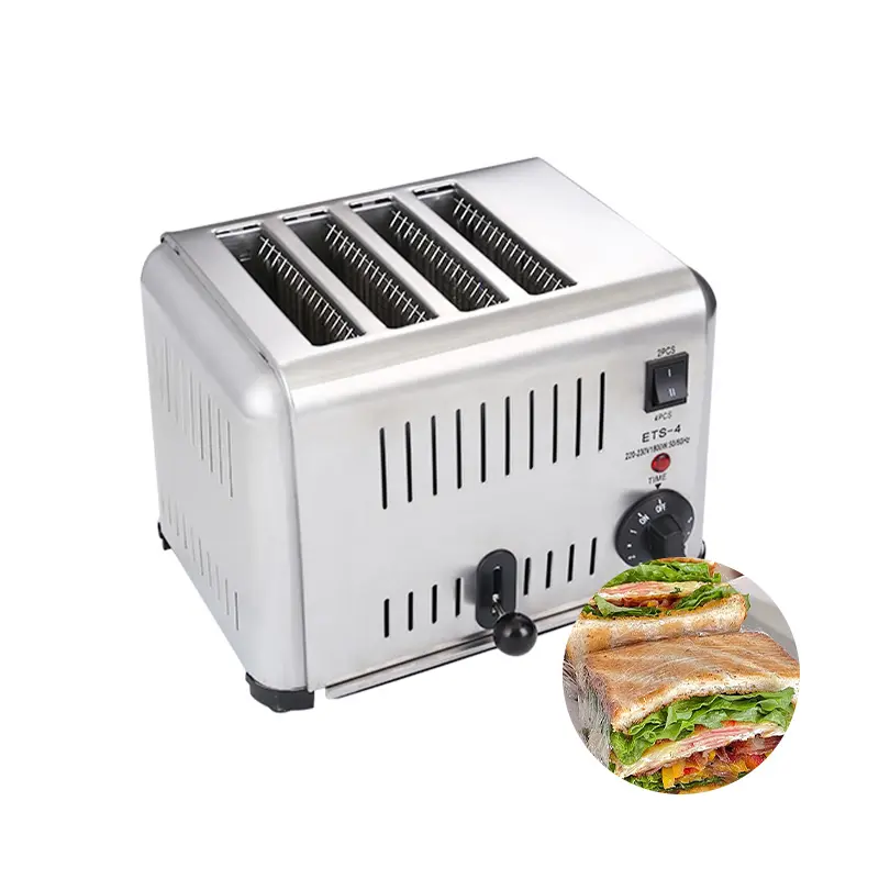 4 шт., электрический тостер, домашняя мини-машина для выпечки тортов, оборудование для завтрака, оптовая цена