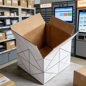 Scatola in Cartone Ondulato Pieghevole Personalizzata <span class=keywords><strong>per</strong></span> Imballaggio Prodotti Elettronici di Consumo - Product Image 3