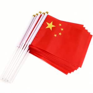 Drapeaux suspendus personnalisés en gros avec logo, impression numérique sur polyester, mini-drapeaux portables personnalisés, cadeaux pour activités <span class=keywords><strong>de</strong></span> vacances - Product Image 1