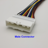 1318389-1 025 Boîtier de connecteur ECU 40 broches pour faisceau de câblage automobile de voiture classique PBT GF30 XIPU Longueur et couleur personnalisables pour voiture 9098012557