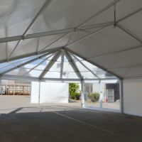 Cadre en aluminium 6m x 10m tentes d'extérieur pour événements tente chapiteau transparente pour fête