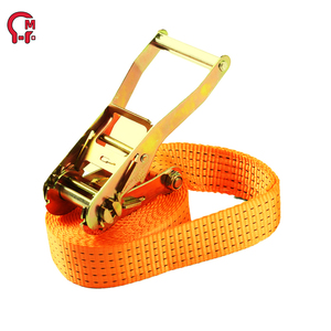Correa de Carga de Poliéster Personalizable HLM de 2 Pulgadas (50 mm), Alta Resistencia a la Tensión, 5000 kg, Trinquete de Recuperación, Amarre, Longitud Personalizada - Product Image 4