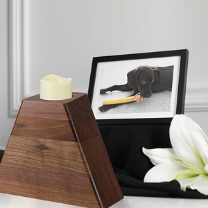 El Yapımı Hava Geçirmez Kapaklı Evcil Hayvan Urnesi - Kedi ve Köpek Külleri için Şık Anıt Saklama Kavanozu - Cenaze Dekorasyon Kavanozu OEM - Product Image 6