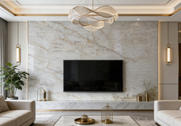 Marbre onyx blanc Bagley naturel |   Texture translucide de type jade pour des intérieurs luxueux et sereins, épaisseur pleine de 20 mm