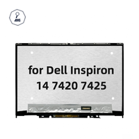 Écran tactile LCD LED IPS rétroéclairé de remplacement pour ordinateur portable Inspiron 14 7420 7425 7430 7435 2-en-1, noir, neuf, 1920x1200, 120%