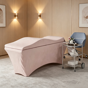 Factory Direct Stainless Steel <strong>Foldable</strong> Portable Adjustable Massage Table Eyelash <strong>Mattress</strong> for Bathroom Use - Product Image 2