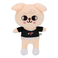 Jouets en peluche super doux en gros, dessin animé Bbokari Leebit Wolf Puppym, rembourrage en coton PP, cadeau pour enfants et adultes