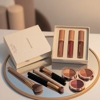 Boîte d'emballage cosmétique de luxe personnalisée avec fermeture magnétique, en carton recyclable, couleur et logo personnalisés