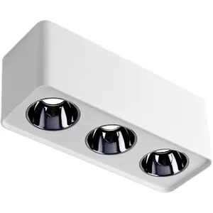 <span class=keywords><strong>ไฟ</strong></span><span class=keywords><strong>ดาวน์</strong></span><span class=keywords><strong>ไล</strong></span><span class=keywords><strong>ท์</strong></span> LED COB แบบหล่อขึ้นรูปด้วยอลูมิเนียม ติดตั้งบนพื้นผิว ขนาด <span class=keywords><strong>6</strong></span> <span class=keywords><strong>นิ้ว</strong></span> แสงสีขาว สำหรับติดตั้งบนเพดาน โรงแรม ภายในบ้าน - Product Image 2