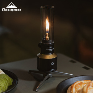 Lampe à gaz sans fil <span class=keywords><strong>Kerman</strong></span> BKT-1D15 pour éclairage extérieur, ampoule à incandescence en alliage d'aluminium noirci, pour camping - Product Image 2