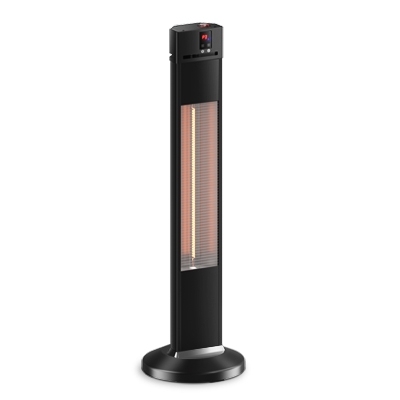 Outdoor Carbon Fiber Tube Electric Patio Heater Waterproof Remote Controlled  for Households Garages Shipped From USA