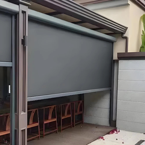 Stores d'<span class=keywords><strong>extérieur</strong></span>/stores de fenêtre motorisés, étanches au vent, avec glissière roulante/stores de pergola d'<span class=keywords><strong>extérieur</strong></span> - Product Image 1