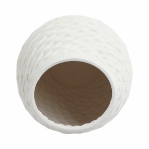 Vaso in porcellana testurizzata stampato in 3D, decorazione scultorea per soggiorno e camera da letto - Product Image 6