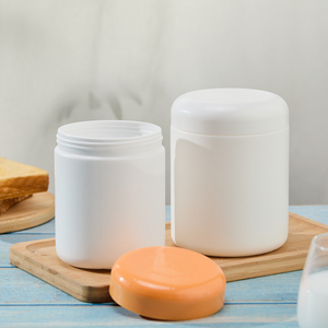 Récipient en plastique de qualité alimentaire épaissi et résistant aux chocs pour <span class=keywords><strong>poudre</strong></span> de protéines, pot sans BPA avec espace pour étiquette personnalisée pour les ventes transfrontalières - Product Image 6