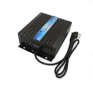 PAS SPOWER Intelligenter elektrischer Übersetzer 3-stufiges Blei-Säure-Auto AC220V DC48V 15A-Batterieladegerät für Lithium batterien