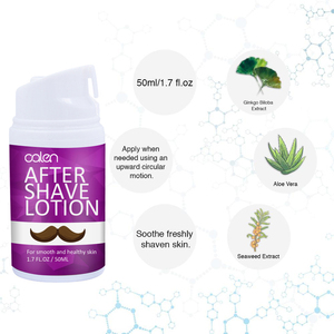Crema hidratante y suavizante para el cuidado de la <span class=keywords><strong>barba</strong></span> para hombres de marca blanca, loción para después del afeitado - Product Image 2