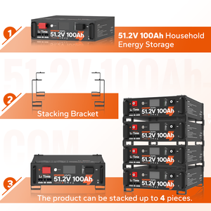 Grosir 48V(51.2V)100Ah ComFlex edisi LiFePO4 paket baterai persediaan pabrik untuk penyimpanan rumah rak peladen sesuai Lithium Ion - Product Image 5