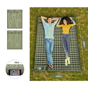 Matelas Gonflable de Camping, Tapis de Tente de Voyage, Lit de Camp Pliant, Coussin de Couchage, Tapis Gonflable Étanche, Tapis de Plage, Couverture de Pique-nique - Product Image 2