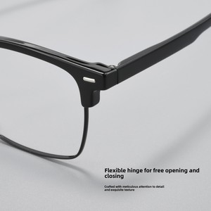 Lunettes de vue vintage rétro style preppy <span class=keywords><strong>pour</strong></span> femmes, montures à verres correcteurs, grandes tailles, montures de lunettes <span class=keywords><strong>pour</strong></span> geeks, vente en gros disponible - Product Image 2