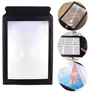 2022 حار بيع A4 صفحة كاملة القراءة المعونة عدسة المكبر ورقة المكبرة الزجاج 3X المكبر - Product Image 6
