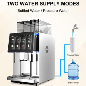 Máquina de Café Automática Comercial con Molinillo Integrado de un Solo Botón, Ajuste de Sabor Inteligente, de Grano a Taza, para Café Expreso y Capuchino - Product Image 4