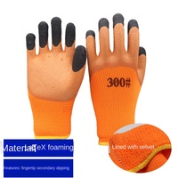Guantes de Trabajo JIANLONG RJ-11, Cálidos para Invierno, Resistentes al Frío, Reforzados con Forro Polar, Antiestáticos
