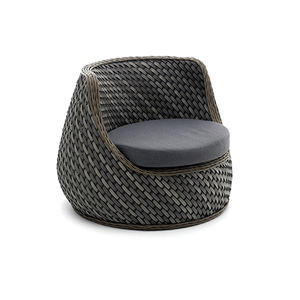 ที่กำหนดเองร้อนขายหรูหราลานกลางแจ้งโซฟาหวายสวนเฟอร์นิเจอร์ที่นั่งโซฟาชุดผู้ผลิต - Product Image 3