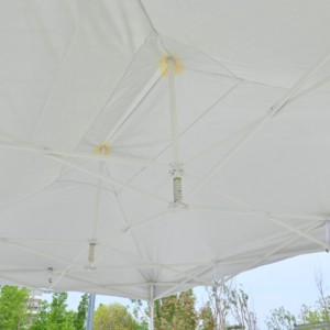 Tonnelle pliable 3x4,5m à structure métallique robuste, abri toutes saisons pour exposition, marché fermier, stand promotionnel extérieur - Product Image 2
