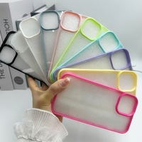 Pour Apple 17 PRO grand trou couleur cadre rainure étui, Iphone16 résine crème colle bricolage coque de téléphone Transparent Tpu couverture de téléphone