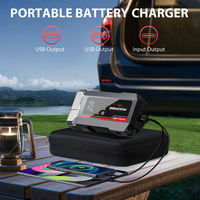 Batterie externe sans fil pour moto avec charge rapide, alimentation de démarrage d'urgence, pompe à air intelligente tout-en-un pour pneus