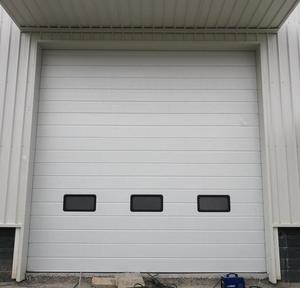<span class=keywords><strong>Porte</strong></span> <span class=keywords><strong>de</strong></span> <span class=keywords><strong>garage</strong></span> <span class=keywords><strong>sectionnelle</strong></span> automatique moderne <span class=keywords><strong>de</strong></span> haute qualité, <span class=keywords><strong>porte</strong></span> <span class=keywords><strong>de</strong></span> quai d'entrepôt industrielle, antivol, <span class=keywords><strong>ouverture</strong></span> latérale électrique - Product Image 5