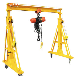 Derek Portabel 1 T 5 T 10 T, jenis Portal kerekan kendaraan bermotor kecil 1 T 5 T 10 T - Product Image 1